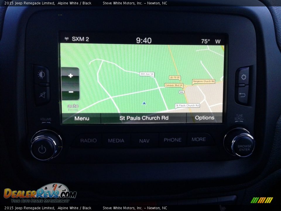 2015 Jeep Renegade Limited Alpine White / Black Photo #22