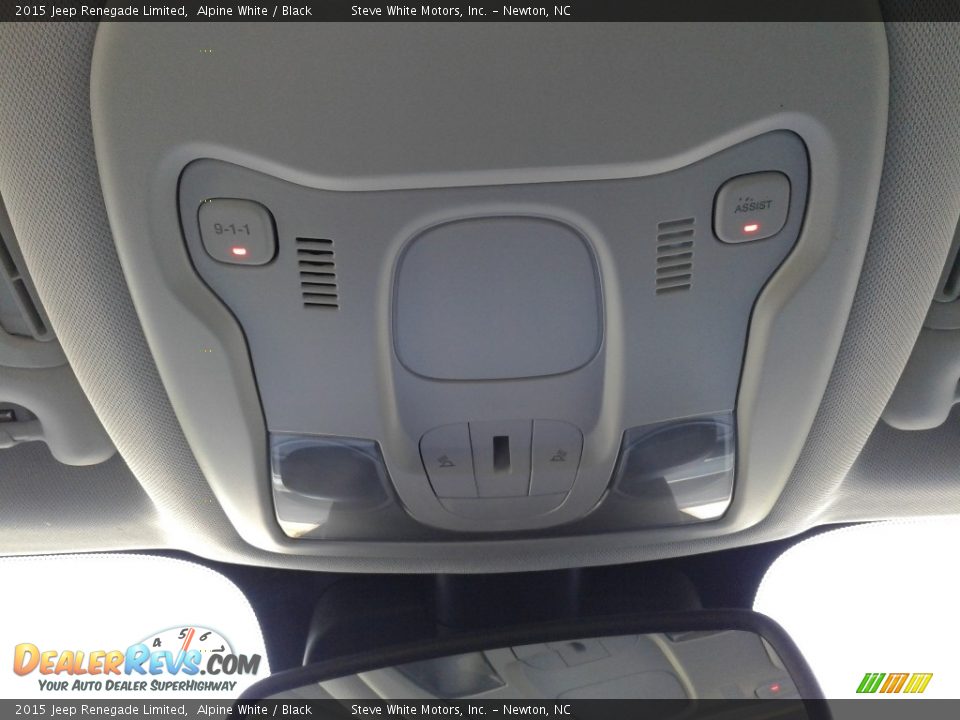 2015 Jeep Renegade Limited Alpine White / Black Photo #25