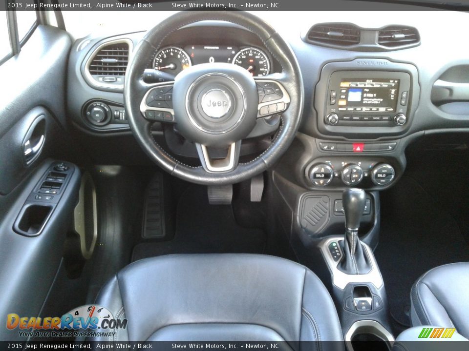 2015 Jeep Renegade Limited Alpine White / Black Photo #26