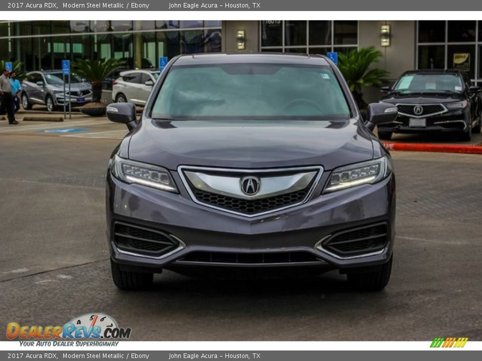 2017 Acura RDX Modern Steel Metallic / Ebony Photo #2
