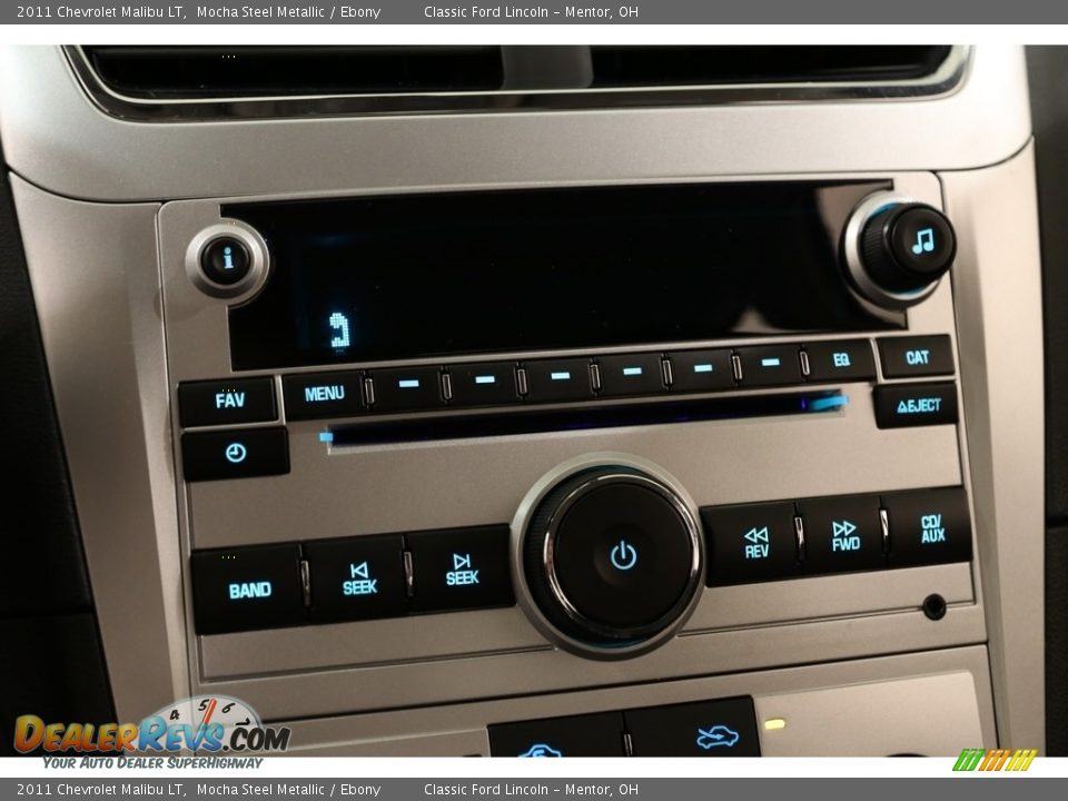 2011 Chevrolet Malibu LT Mocha Steel Metallic / Ebony Photo #10