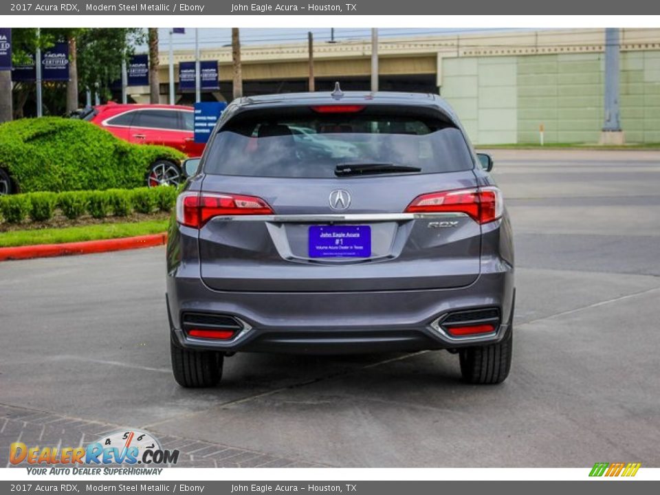 2017 Acura RDX Modern Steel Metallic / Ebony Photo #6