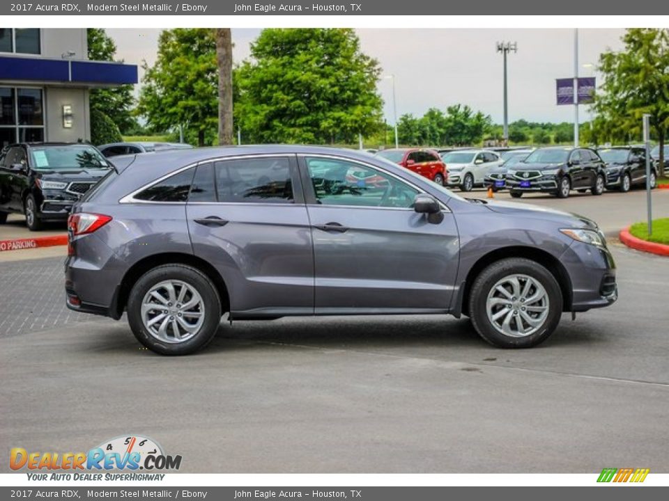 2017 Acura RDX Modern Steel Metallic / Ebony Photo #8