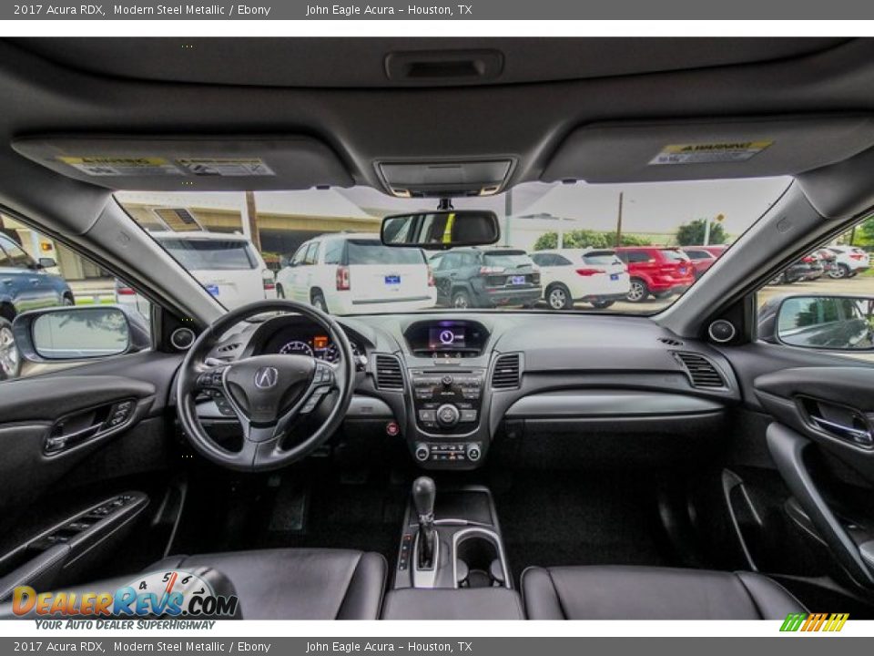 2017 Acura RDX Modern Steel Metallic / Ebony Photo #9
