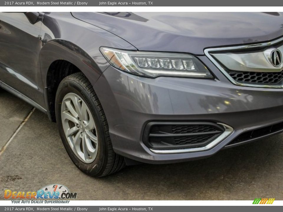 2017 Acura RDX Modern Steel Metallic / Ebony Photo #10