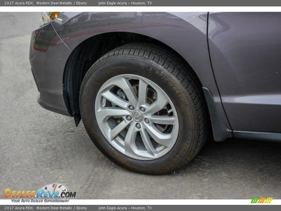 2017 Acura RDX Modern Steel Metallic / Ebony Photo #14