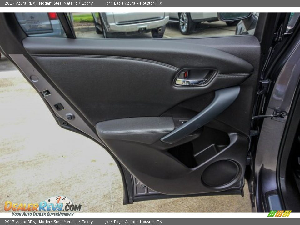 2017 Acura RDX Modern Steel Metallic / Ebony Photo #19