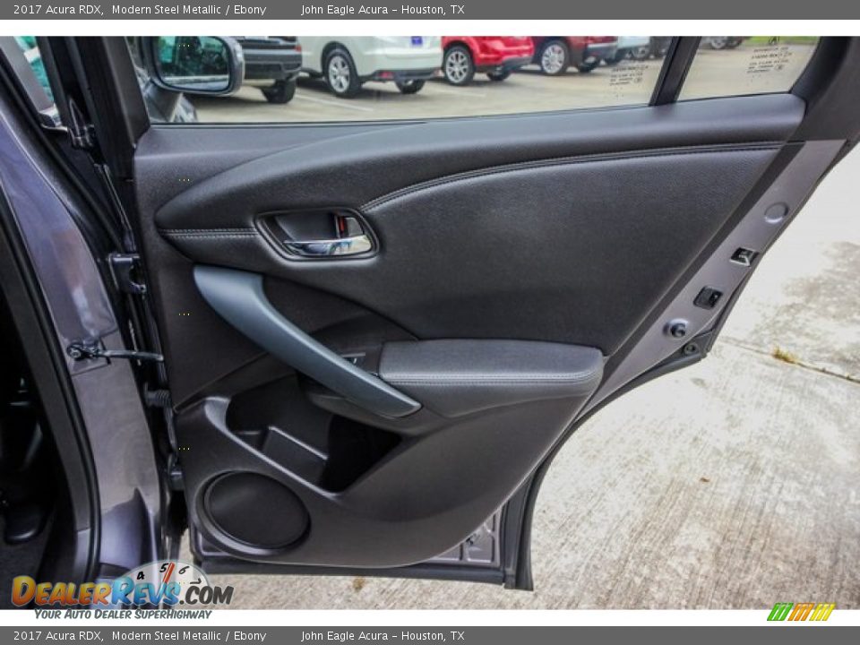 2017 Acura RDX Modern Steel Metallic / Ebony Photo #22