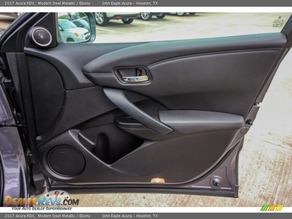 2017 Acura RDX Modern Steel Metallic / Ebony Photo #24