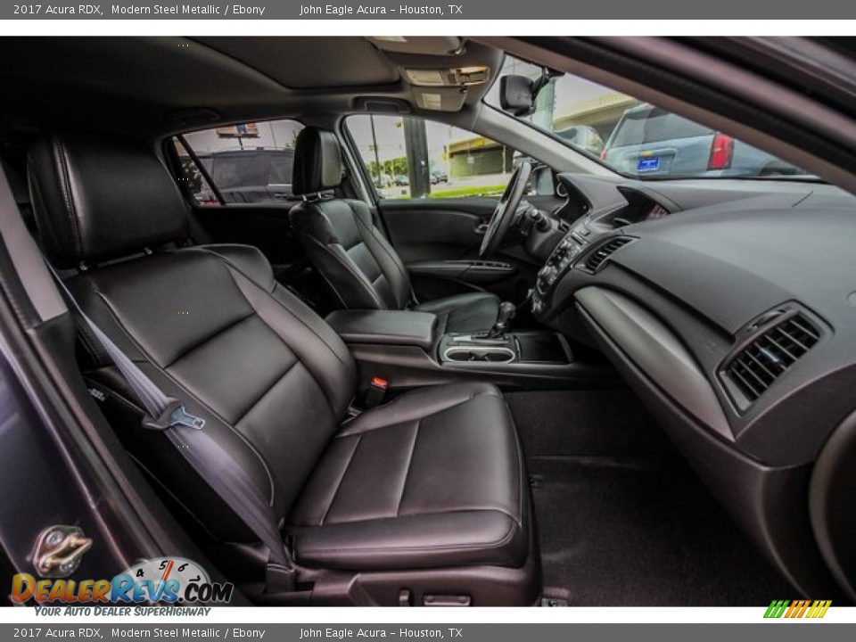 2017 Acura RDX Modern Steel Metallic / Ebony Photo #25