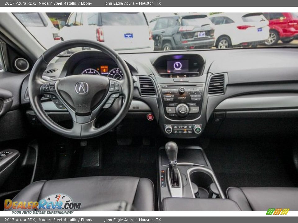 2017 Acura RDX Modern Steel Metallic / Ebony Photo #27