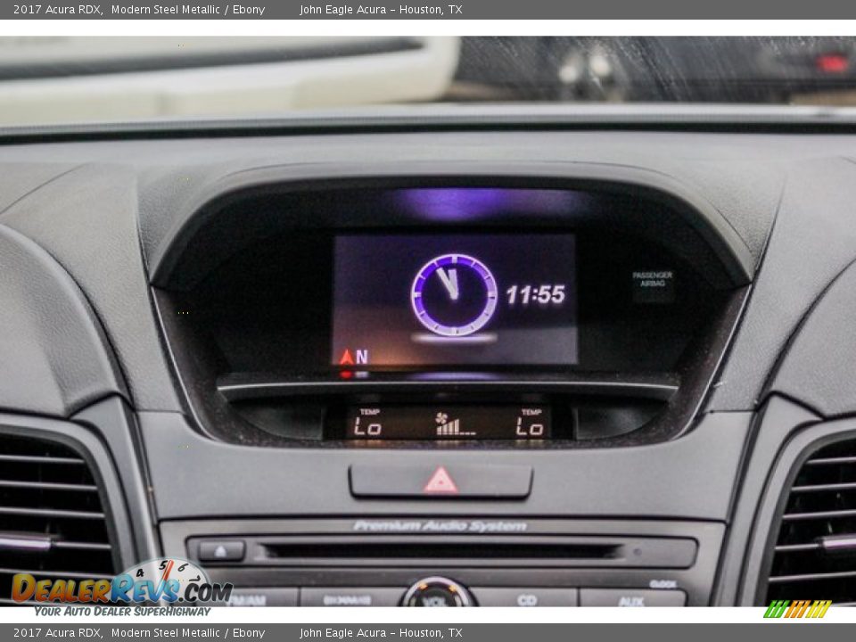 2017 Acura RDX Modern Steel Metallic / Ebony Photo #29