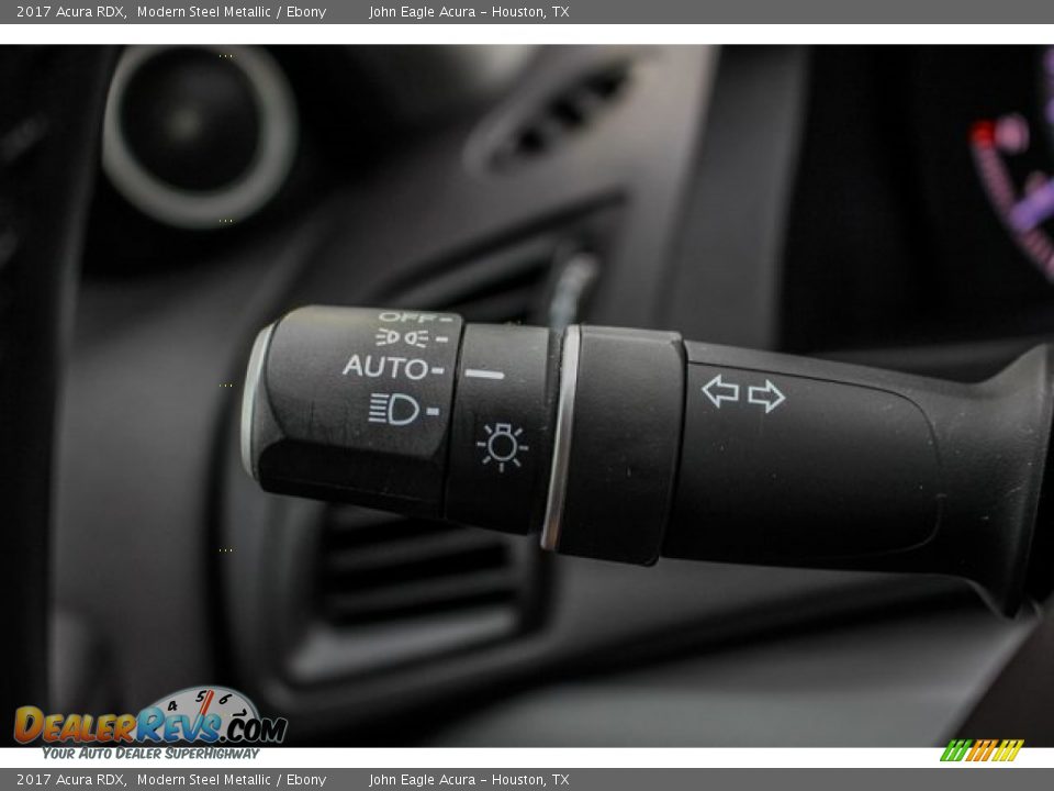 2017 Acura RDX Modern Steel Metallic / Ebony Photo #36