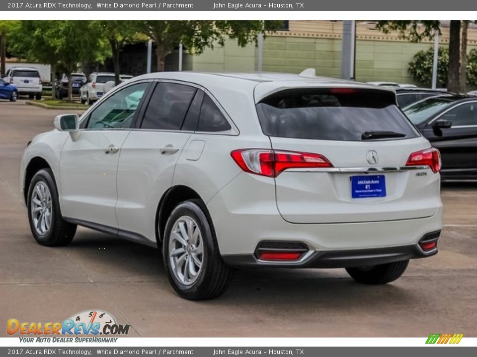 2017 Acura RDX Technology White Diamond Pearl / Parchment Photo #5