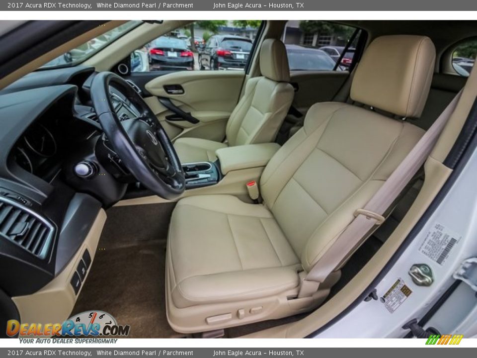 2017 Acura RDX Technology White Diamond Pearl / Parchment Photo #20