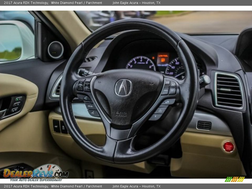 2017 Acura RDX Technology White Diamond Pearl / Parchment Photo #30