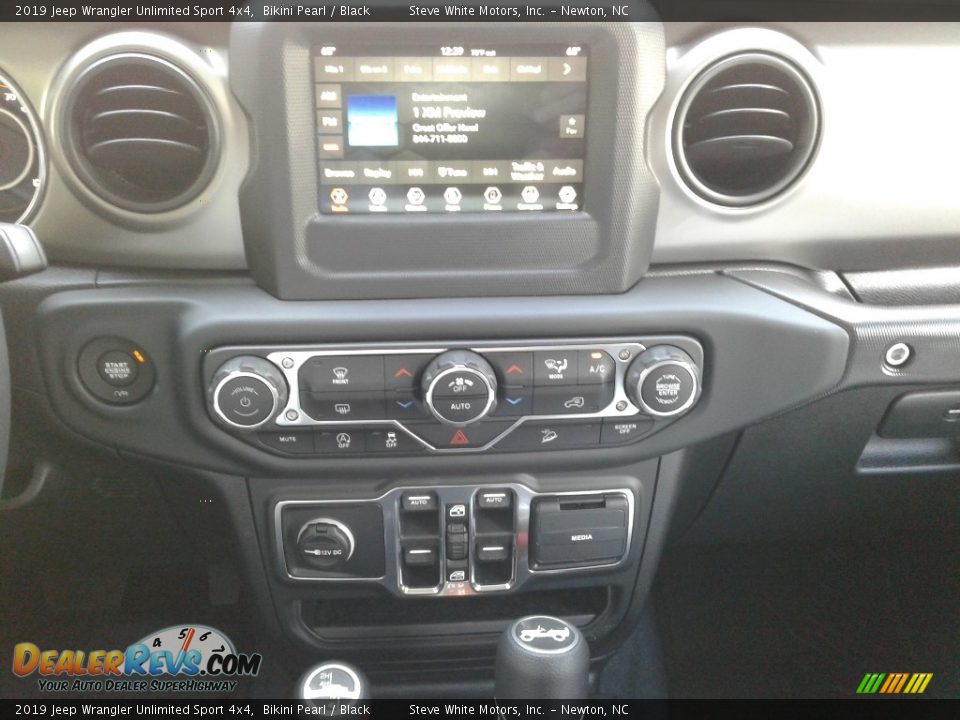 2019 Jeep Wrangler Unlimited Sport 4x4 Bikini Pearl / Black Photo #20
