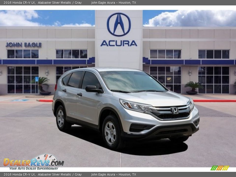 2016 Honda CR-V LX Alabaster Silver Metallic / Gray Photo #1