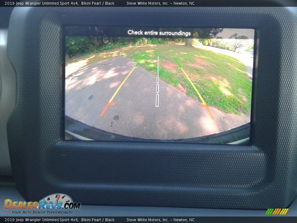 2019 Jeep Wrangler Unlimited Sport 4x4 Bikini Pearl / Black Photo #22