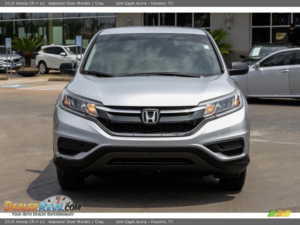 2016 Honda CR-V LX Alabaster Silver Metallic / Gray Photo #2