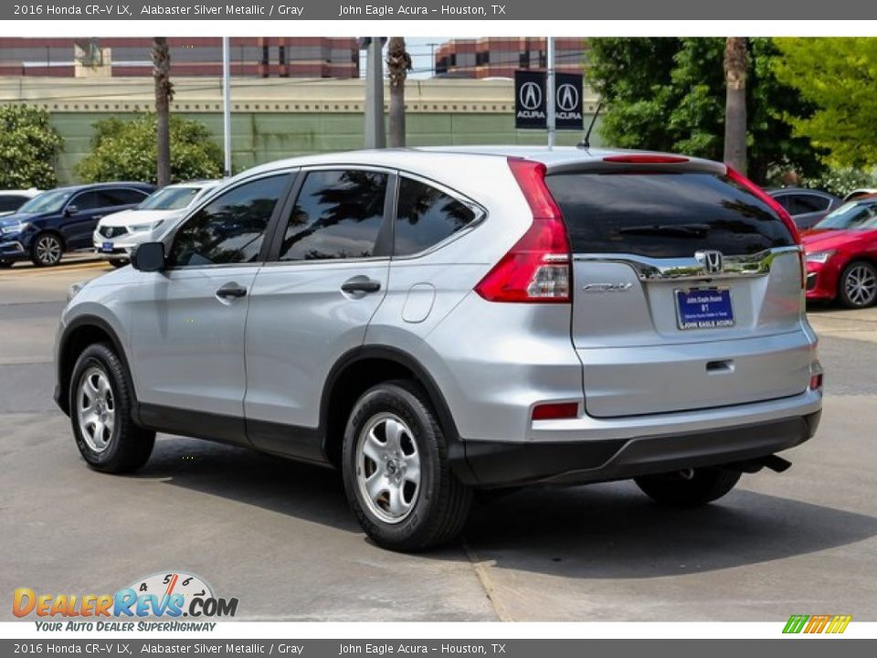 2016 Honda CR-V LX Alabaster Silver Metallic / Gray Photo #5