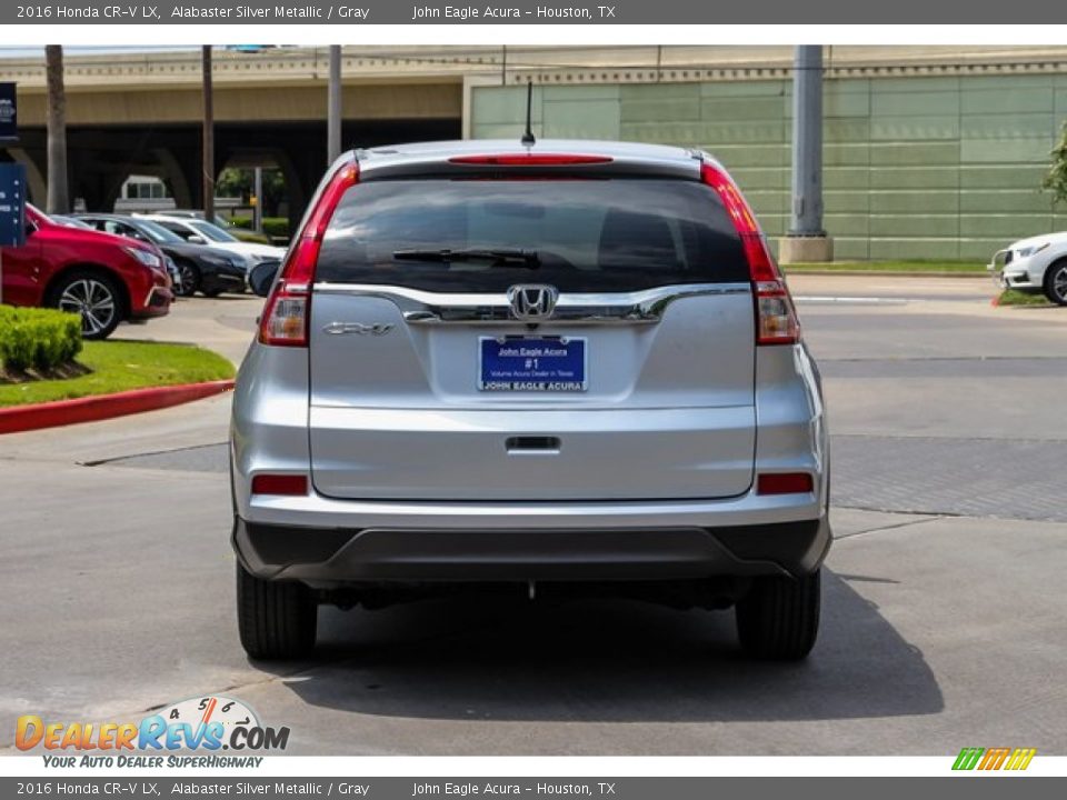 2016 Honda CR-V LX Alabaster Silver Metallic / Gray Photo #6