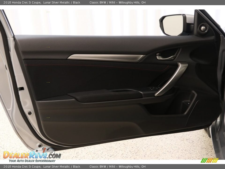 2018 Honda Civic Si Coupe Lunar Silver Metallic / Black Photo #4