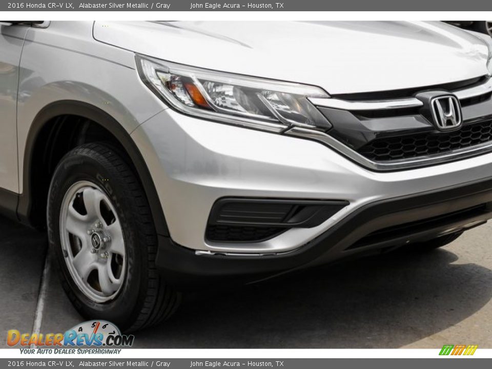 2016 Honda CR-V LX Alabaster Silver Metallic / Gray Photo #12