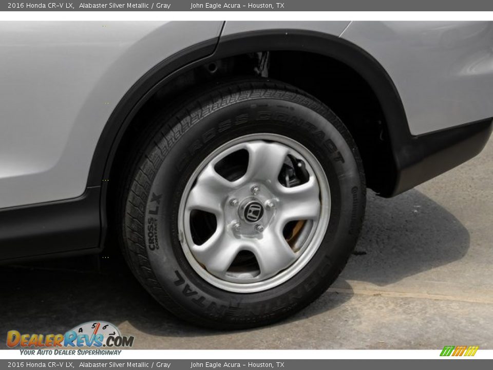 2016 Honda CR-V LX Alabaster Silver Metallic / Gray Photo #13