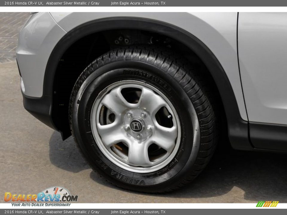 2016 Honda CR-V LX Alabaster Silver Metallic / Gray Photo #14