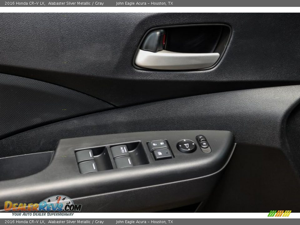 2016 Honda CR-V LX Alabaster Silver Metallic / Gray Photo #15