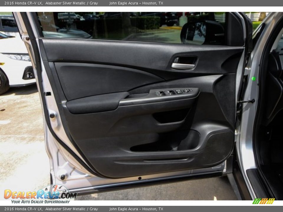 2016 Honda CR-V LX Alabaster Silver Metallic / Gray Photo #17