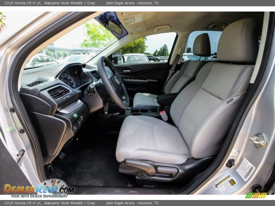 2016 Honda CR-V LX Alabaster Silver Metallic / Gray Photo #18