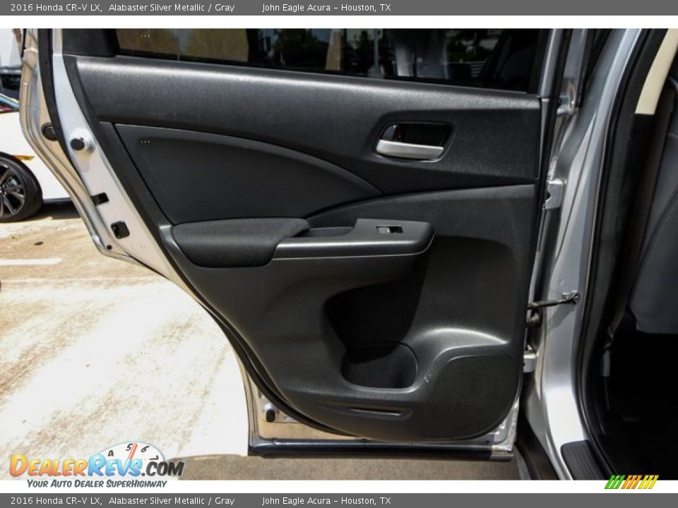 2016 Honda CR-V LX Alabaster Silver Metallic / Gray Photo #19