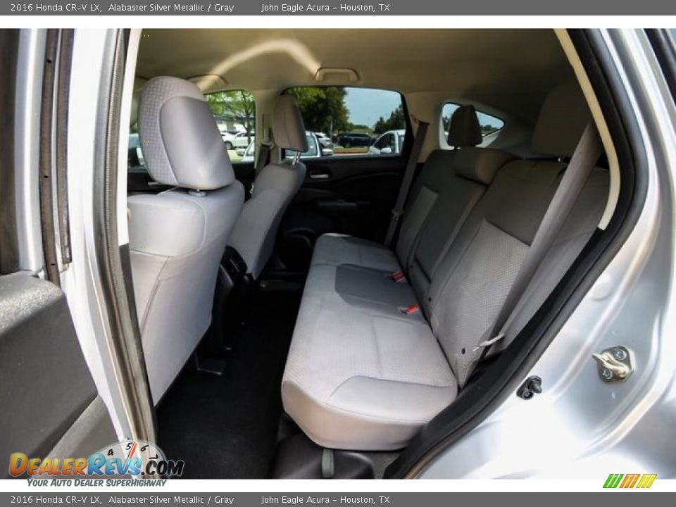 2016 Honda CR-V LX Alabaster Silver Metallic / Gray Photo #20
