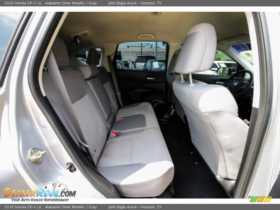 2016 Honda CR-V LX Alabaster Silver Metallic / Gray Photo #23