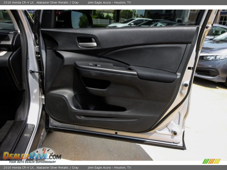 2016 Honda CR-V LX Alabaster Silver Metallic / Gray Photo #24
