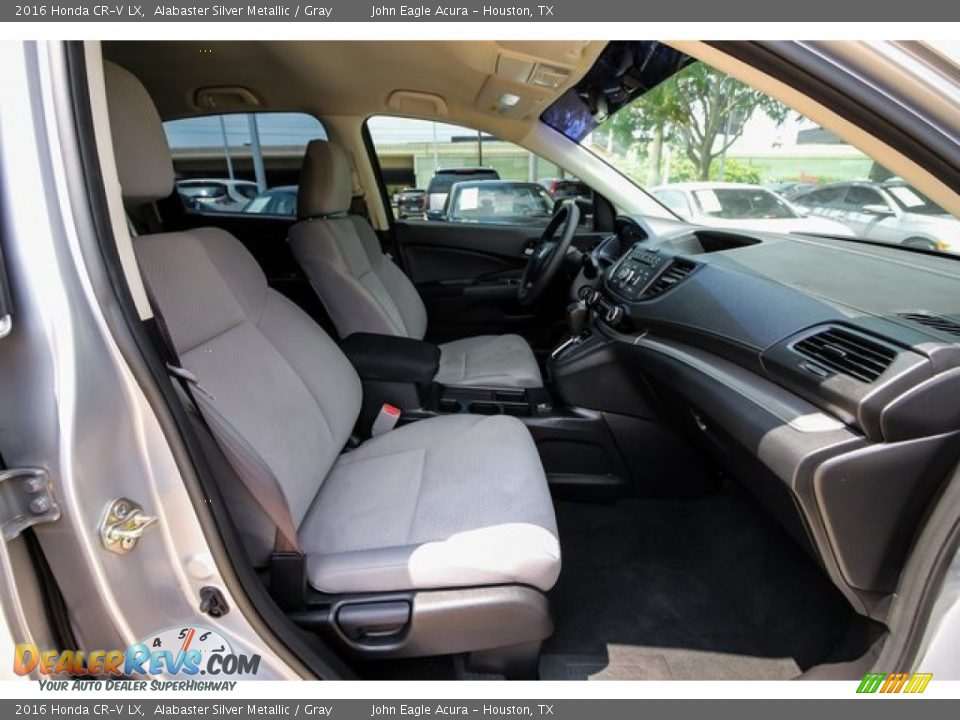 2016 Honda CR-V LX Alabaster Silver Metallic / Gray Photo #25