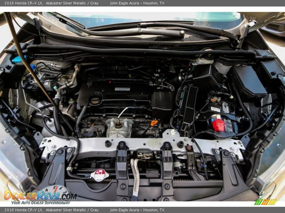 2016 Honda CR-V LX Alabaster Silver Metallic / Gray Photo #26