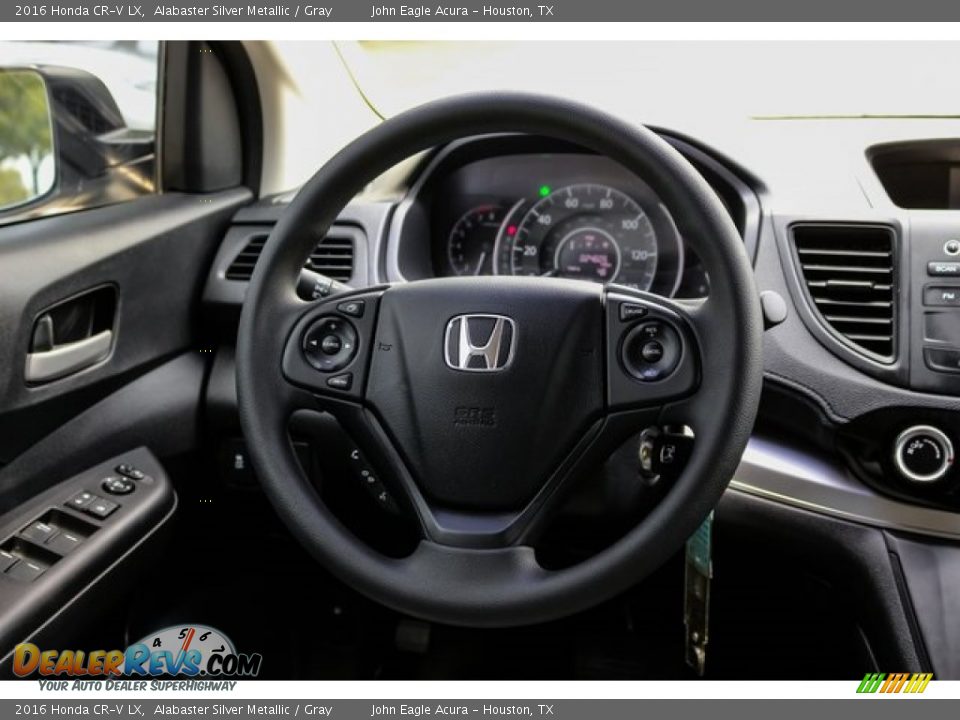 2016 Honda CR-V LX Alabaster Silver Metallic / Gray Photo #29