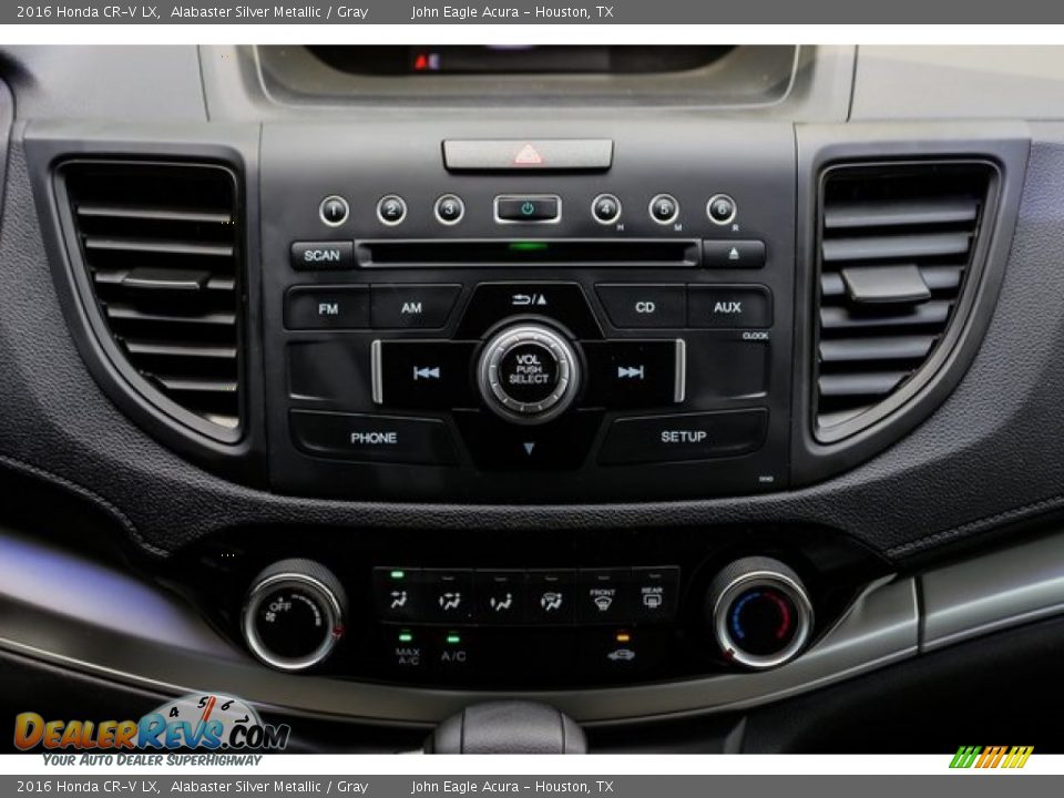 2016 Honda CR-V LX Alabaster Silver Metallic / Gray Photo #31