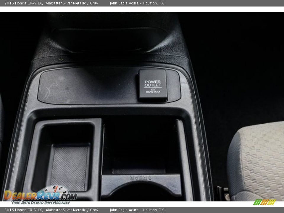 2016 Honda CR-V LX Alabaster Silver Metallic / Gray Photo #33