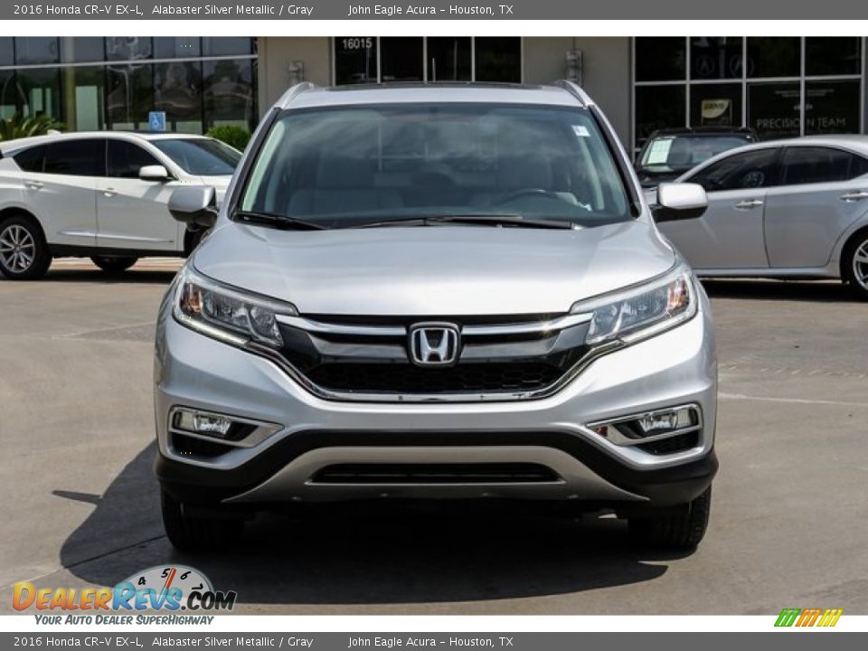 2016 Honda CR-V EX-L Alabaster Silver Metallic / Gray Photo #2