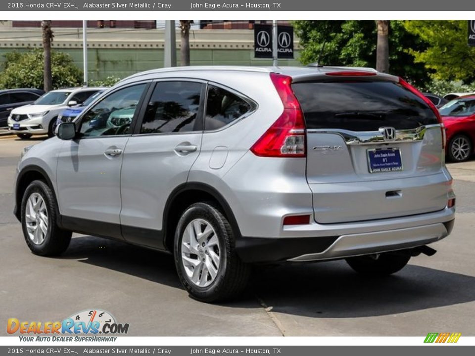 2016 Honda CR-V EX-L Alabaster Silver Metallic / Gray Photo #5