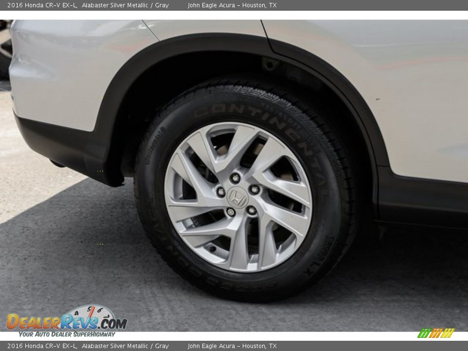 2016 Honda CR-V EX-L Alabaster Silver Metallic / Gray Photo #10