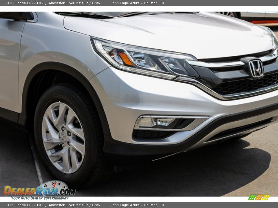 2016 Honda CR-V EX-L Alabaster Silver Metallic / Gray Photo #12
