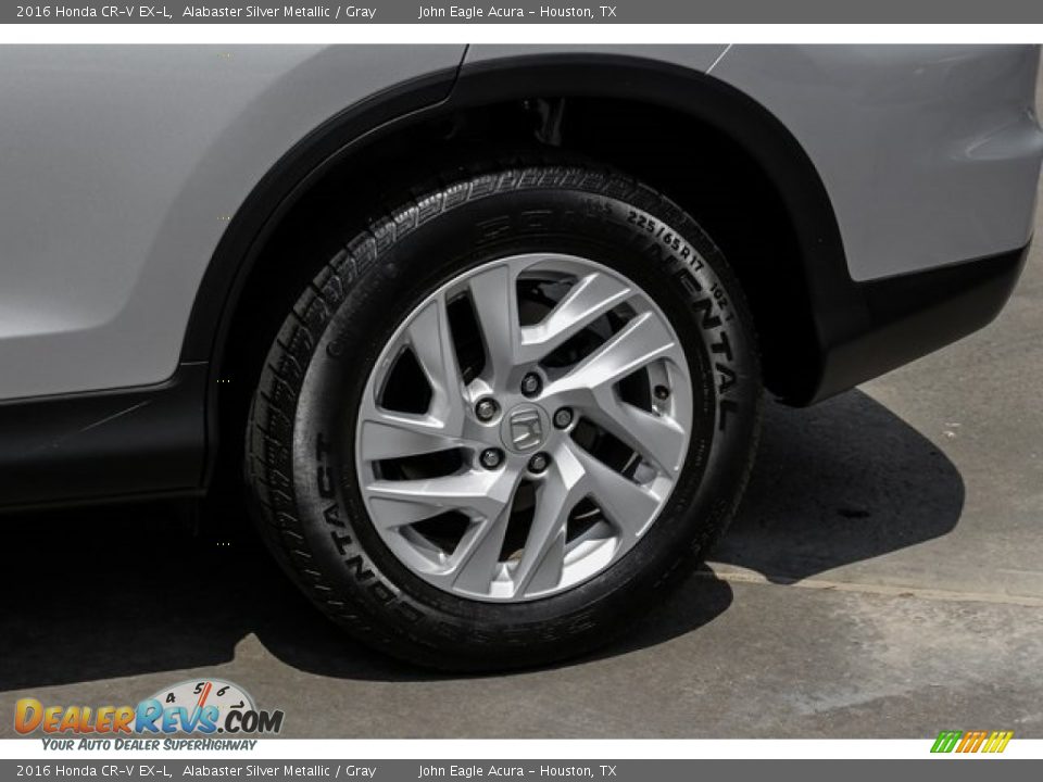 2016 Honda CR-V EX-L Alabaster Silver Metallic / Gray Photo #13