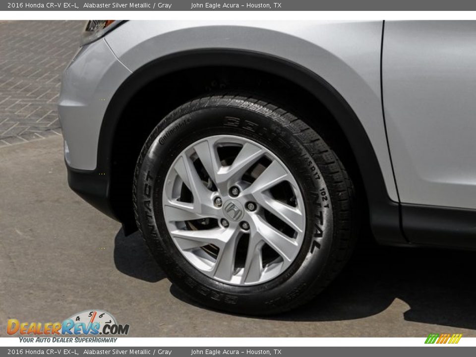 2016 Honda CR-V EX-L Alabaster Silver Metallic / Gray Photo #14