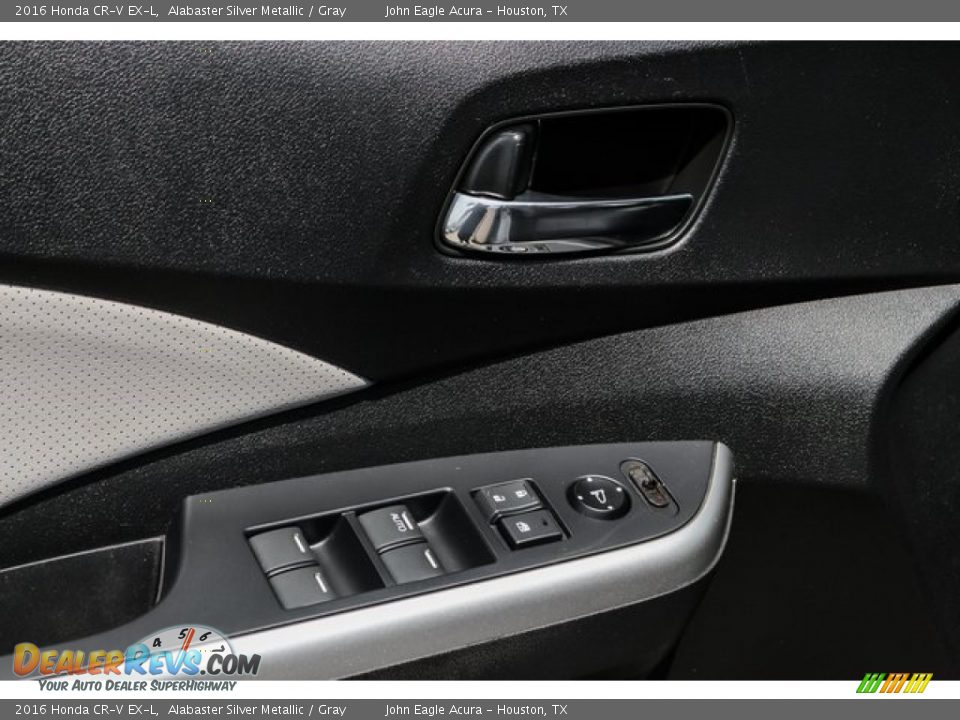 2016 Honda CR-V EX-L Alabaster Silver Metallic / Gray Photo #15