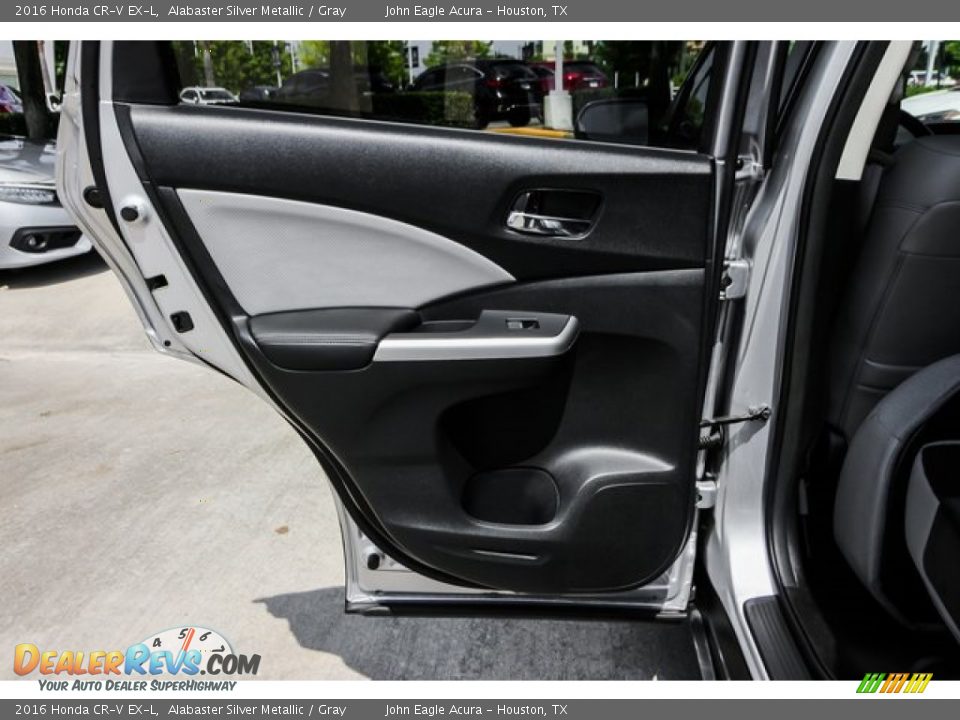 2016 Honda CR-V EX-L Alabaster Silver Metallic / Gray Photo #20